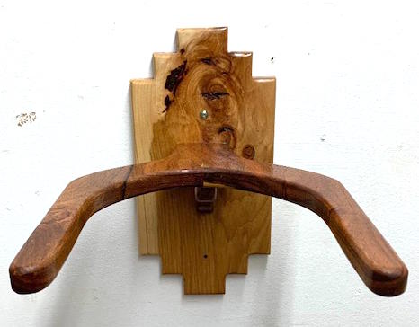 Wooden cowboy best sale hat rack